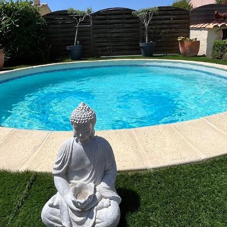 Piscine Cosy, 3 Chambres, 3 Sdb, Havre De Paix A 10 Min Des Plages Mauguio Exterior photo