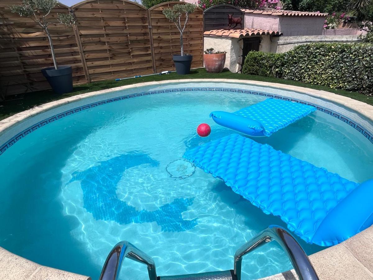 Piscine Cosy, 3 Chambres, 3 Sdb, Havre De Paix A 10 Min Des Plages Mauguio Exterior photo