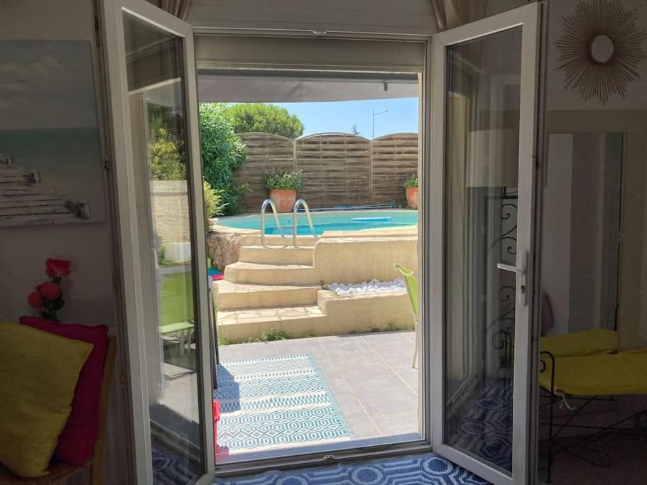 Piscine Cosy, 3 Chambres, 3 Sdb, Havre De Paix A 10 Min Des Plages Mauguio Exterior photo